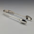 1823 British Antique Sterling Silver Sugar Tongs 27g John William Blake